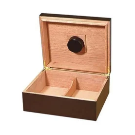 CAPRI MAHOGANY CIGAR HUMIDOR - 20-50 CAP.