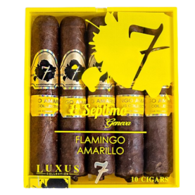 EL SEPTIMO THE LUXUS FLAMINGO AMARILLO BOX OF 10