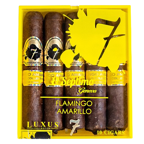 EL SEPTIMO THE LUXUS FLAMINGO AMARILLO BOX OF 10