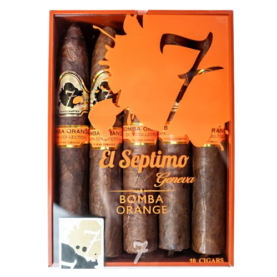 EL SEPTIMO ZAYA BOMBA ORANGE BOX OF 10