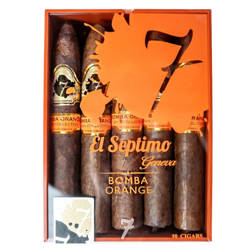 EL SEPTIMO ZAYA BOMBA ORANGE BOX OF 10