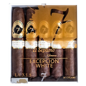 EL SEPTIMO THE LUXUS EXCEPCION WHITE BOX OF 10