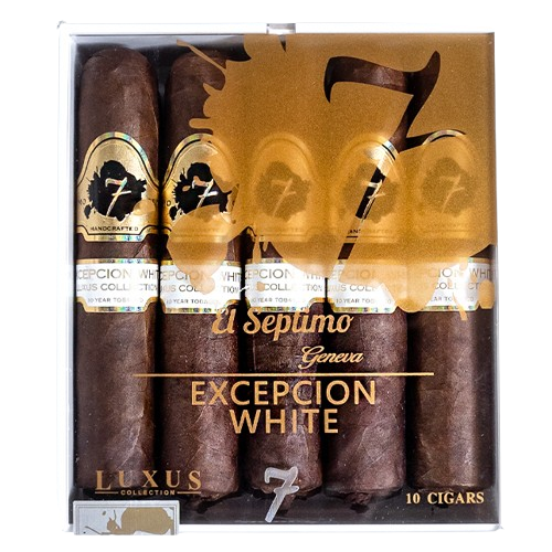 EL SEPTIMO THE LUXUS EXCEPCION WHITE BOX OF 10