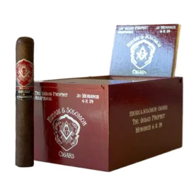 HIRAM & SALOMON VEILED PROPHET BRAZILIAN ARAPIRACA MONARCH BOX OF 20