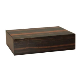 HUMIDOR 20 CAP. - MACASSAR FINISH