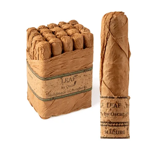 OSCAR VALLADARES LEAF BY OSCAR MADURO ROBUSTO BOX OF 20