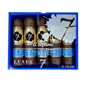 EL SEPTIMO THE LUXUS BULLET BLUE BOX OF 10