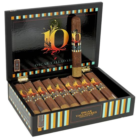 OSCAR VALLADARES 10TH ANNIVERSARY TORO BOX OF 10