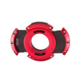 XIKAR XO CIGAR CUTTER - RED WITH BLACK BLADES