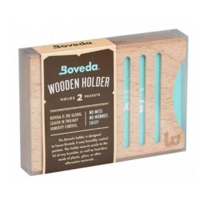 XIKAR BOVEDA 2 PACKETS WOODEN HOLDER - STACKED
