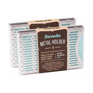 XIKAR BOVEDA 2 PACKETS METAL HOLDER - STACKED