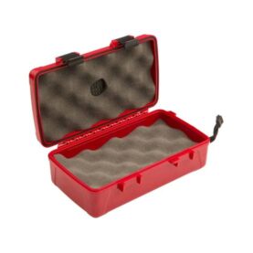XIKAR TRAVEL HUMIDOR 10 CIGAR CAP. - RED