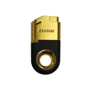 DISSIM INVERTED TORCH JET LIGHTER - GOLD