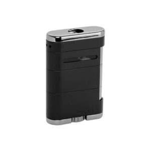 XIKAR ALLUME TRIPLE JET TABLETOP LIGHTER - BLACK