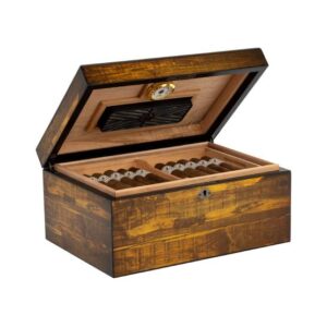 ADIRONDACK - 100 CIGARS CAP. RECLAIMED WOOD HUMIDOR