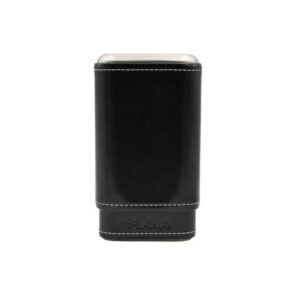 XIKAR ENVOY CIGAR CASE 3 FINGER - BLACK