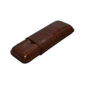 CROCO LEATHER CIGAR CASE 5
