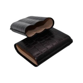 CROCO LEATHER CIGAR CASE 5