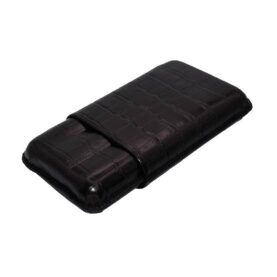 CROCO LEATHER CIGAR CASE 5