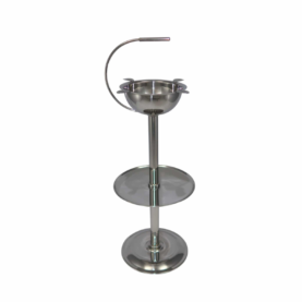 STINKY CIGAR ASHTRAY - FLOOR - STAINLESS STEEL