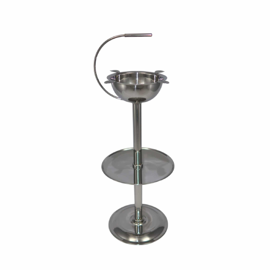 STINKY CIGAR ASHTRAY - FLOOR - STAINLESS STEEL
