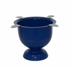 STINKY CIGAR ASHTRAY - TALL - BLUE