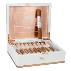 ROCKY PATEL WHITE LABEL TORO BOX OF 20