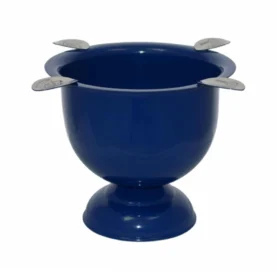 STINKY CIGAR ASHTRAY - TALL - BLUE