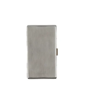 TSUBOTA PEARL LUPINUS CIGARETTE CASE 120mm - SATIN SILVER