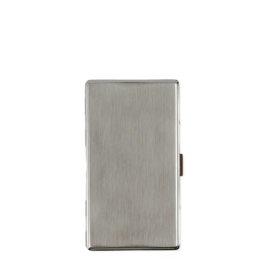 TSUBOTA PEARL LUPINUS CIGARETTE CASE 120mm - SATIN SILVER