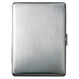 TSUBOTA PEARL COSMOS SUPER KING SIZE CIGARETTE CASE SV - SATIN