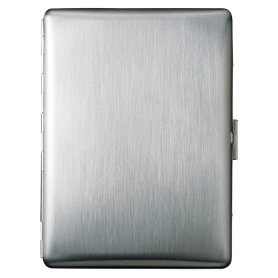 TSUBOTA PEARL COSMOS SUPER KING SIZE CIGARETTE CASE SV - SATIN