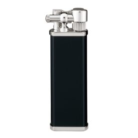 TSUBOTA PEARL BOLBO FLINT PIPE LIGHTER - BLACK/CHRM