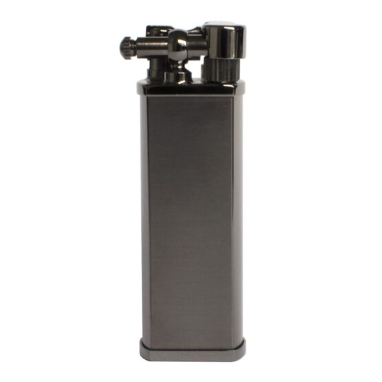 TSUBOTA PEARL BOLBO FLINT PIPE LIGHTER - BLACK NICKEL SATIN
