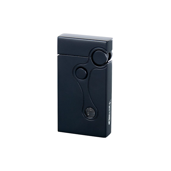 VECTOR ELITE DUAL FLAME LIGHTER – BLACK MATTE – Bright Leaf Distribution