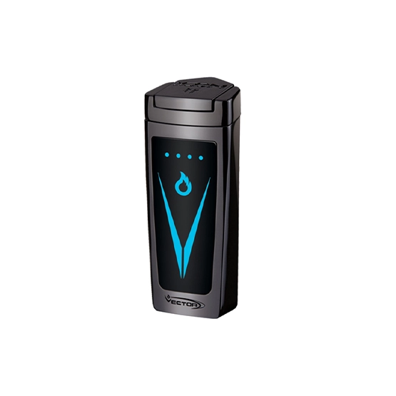 VECTOR ICON-II LIGHTER SENSOR IGNITION WITH USB CABLE - SPARKLE BLACK