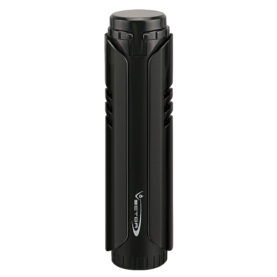 VECTOR MAXTECH SINGLE JET FLAME LIGHTER - BLACK MATT