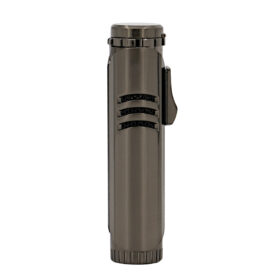VECTOR MAXTECH SINGLE JET FLAME LIGHTER - GUNMETAL