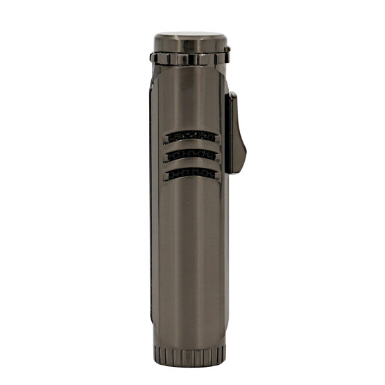 VECTOR MAXTECH SINGLE JET FLAME LIGHTER - GUNMETAL