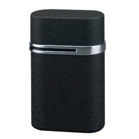 VECTOR THUNDRA TRIPLE TORCH TABLE LIGHTER - BLACK CRACKLE