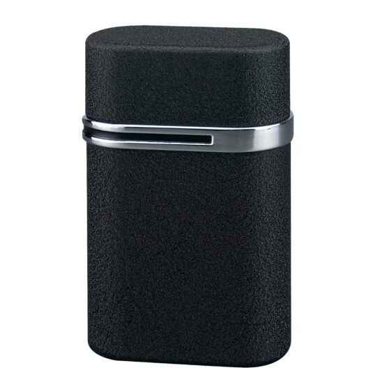 VECTOR THUNDRA TRIPLE TORCH TABLE LIGHTER - BLACK CRACKLE