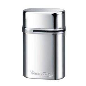 VECTOR THUNDRA TRIPLE TORCH TABLE LIGHTER - HI-POLISH CHROME