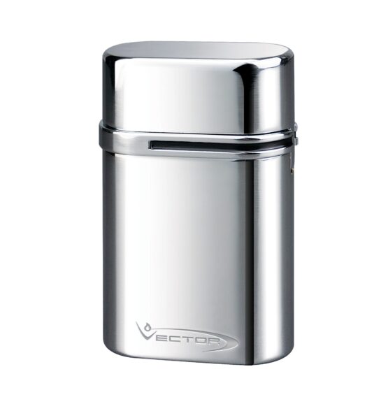 VECTOR THUNDRA TRIPLE TORCH TABLE LIGHTER - HI-POLISH CHROME