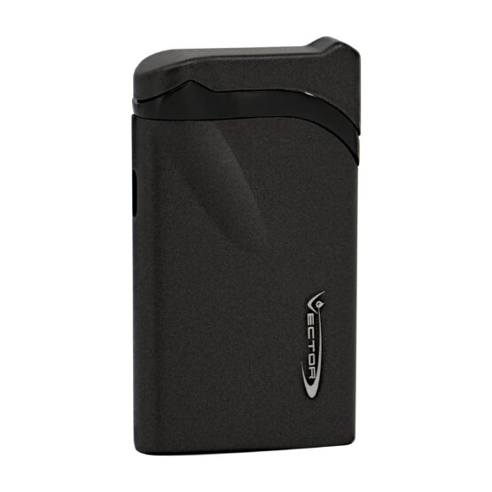 VECTOR ULTRA SINGLE JET FLAME LIGHTER - BLACK MATTE