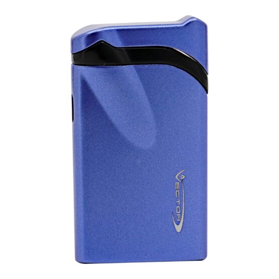 VECTOR ULTRA SINGLE JET FLAME LIGHTER - SPARKLE BLUE