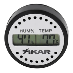 XIKAR DIGITAL HYGROMETER - ROUND - SGL