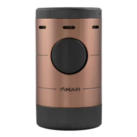 XIKAR VOLTA 4 JET TABLETOP LIGHTER - VINTAGE BROZNE