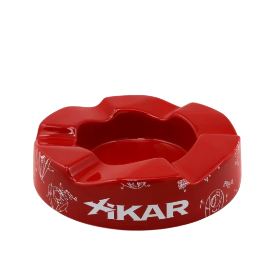 XIKAR WAVE ASHTRAY - RED