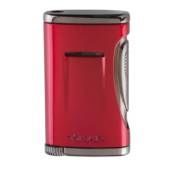 XIKAR XIDRIS SINGLE JET LIGHTER - RED