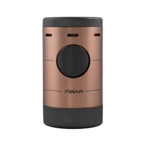 XIKAR VOLTA 4 JET TABLETOP LIGHTER - VINTAGE BROZNE